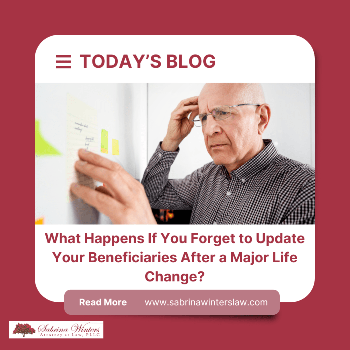 Don't Forget Your Contingent Beneficiaries